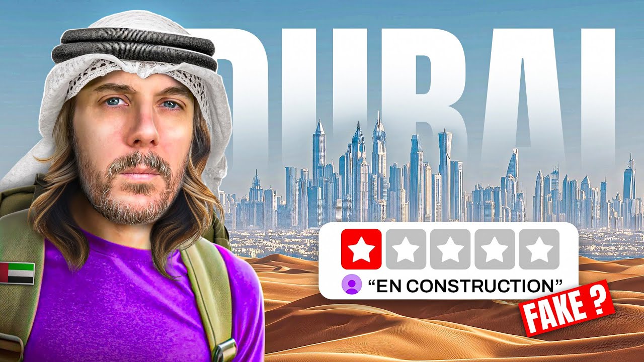 72h sur l'île artificielle de DUBAÏ 🇦🇪