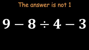 Can You Solve This Without Breaking PEMDAS?
