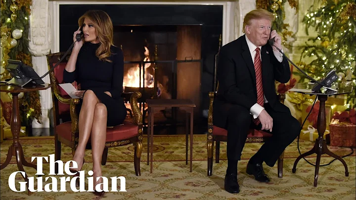 Trump asks seven-year-old girl if she still believes in Santa