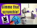How to make scrunchies - an easy Mini Sewing Machine tutorial - Sew Not Scary Episode 10