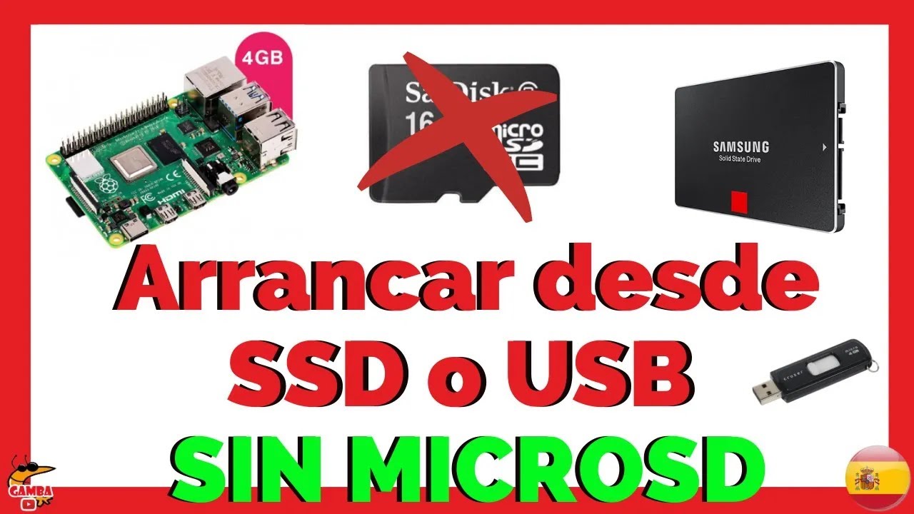 🔴 RASPBERRY PI 4 arrancar desde SSD o USB