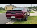 dodge challenger R/T (2019) exhaust sound