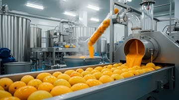 Inside a Modern Mango Processing Factory From Farm to Aseptic Pulp (The Whole Process)