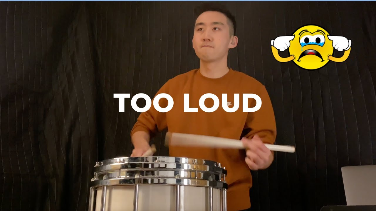 "Too Loud" Snare Drum and Drum Set YouTube
