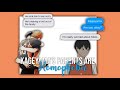 Kageyama's parents are homophobic - Haikyuu Text Video