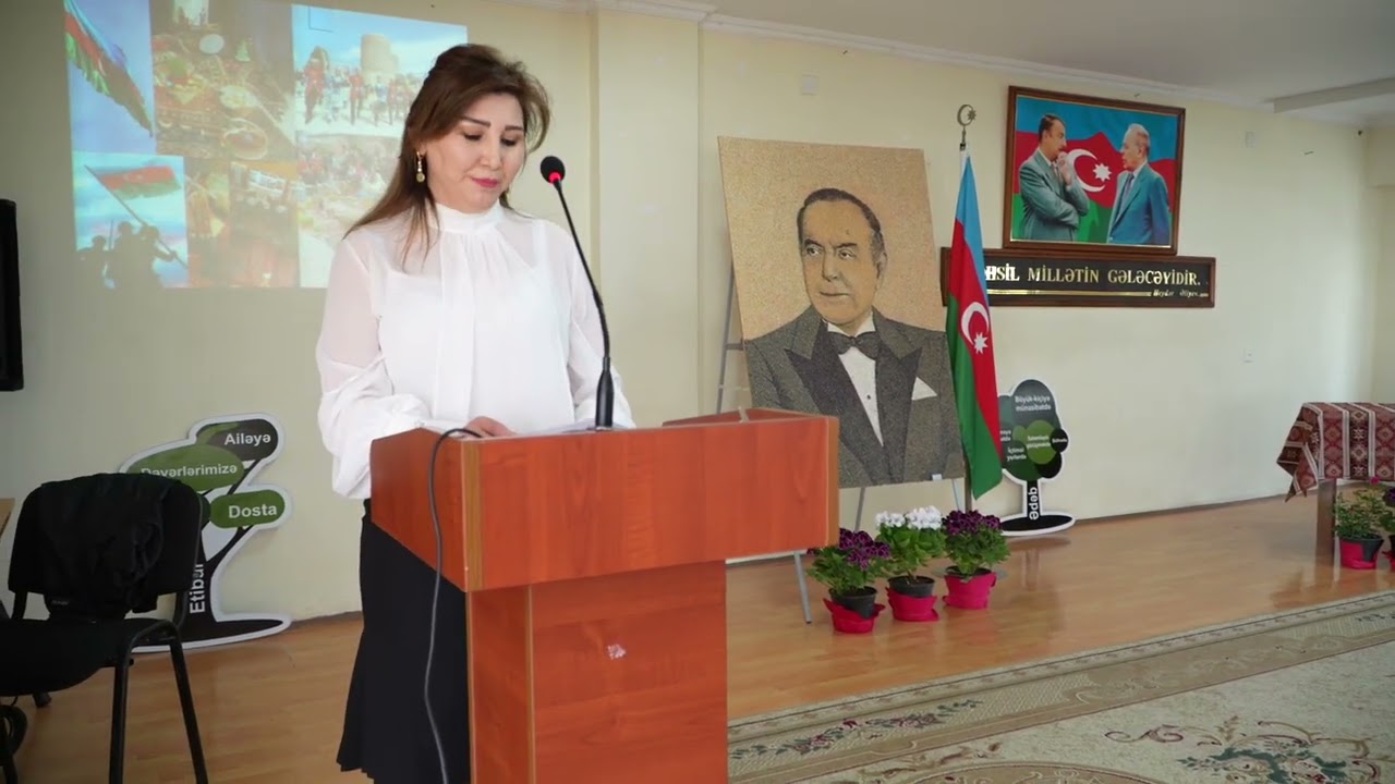 142 saylı tam orta məktəb. Milli mənəvi dəyərlərimiz