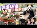 大熊猫睿宝辉宝3岁生日派对现场 很幸福艰难的一天! 🐼爱宝乐园宝家族爱宝乐宝福宝睿宝辉宝日常vlog #大熊猫 #睿宝 #辉宝 #宋爷爷 #宝家族 #爱宝乐园 #熊猫Vlog#韩国旅游