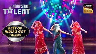 Ghoonghat की आड़ में IGT के Stage पर आए Dancers! | India's Got Talent | Best Of India's Got Talent