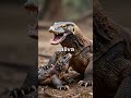 The Komodo dragon isn't just a giant lizard—it's a real-life dinosaur of today! #AnimalFacts