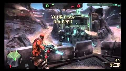 Starhawk   Online Multiplayer Capture the Flag on Basin Map, Me vs Sidewinder HD Gameplay PS3