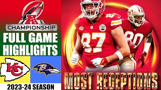 Kansas City Chiefs vs Baltimore Ravens [FULL GAME] AFC Championship |  NFL Highlights 202324