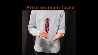 Sistre Rouge Fuzeau – Instrument à Cymbalettes Pour Enfants (dès 5 Ans), 33 Cm, 6 Paires De Cymbales