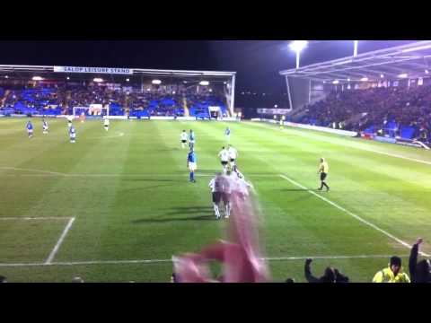 Marc Richards Penalty - Shrewsbury v Port Vale