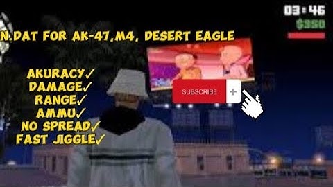 Weapon.dat For AK-47,M4,Desert Eagle