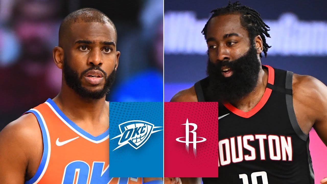 Thunder vs. Rockets - Game Recap - August 18, 2020 - ESPN