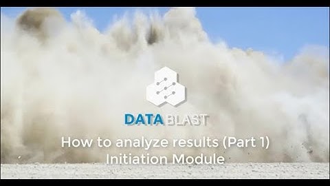 Datablast tutorial: Initiation Module: How to analyze results Part 1