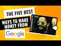 Top 5 ways to make money from Google | Make 1 lakh per month online |