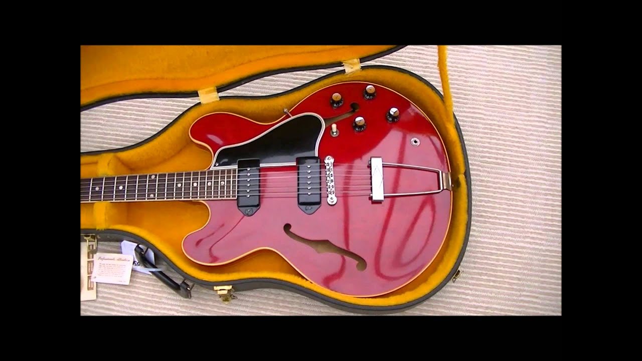 Original Gibson ES330TDC Guitar 1961, museum quality
