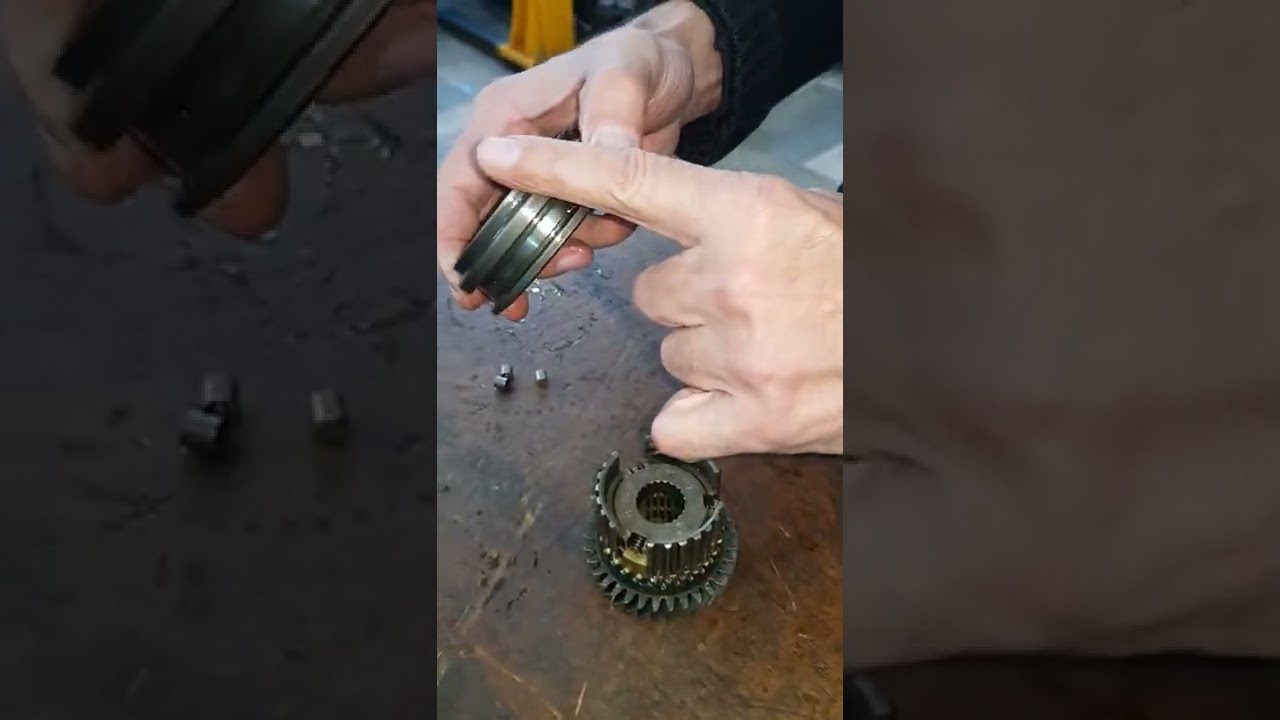 Como montar anel sincronizador da 5 marcha cambio fácil sem erro na transmissão 