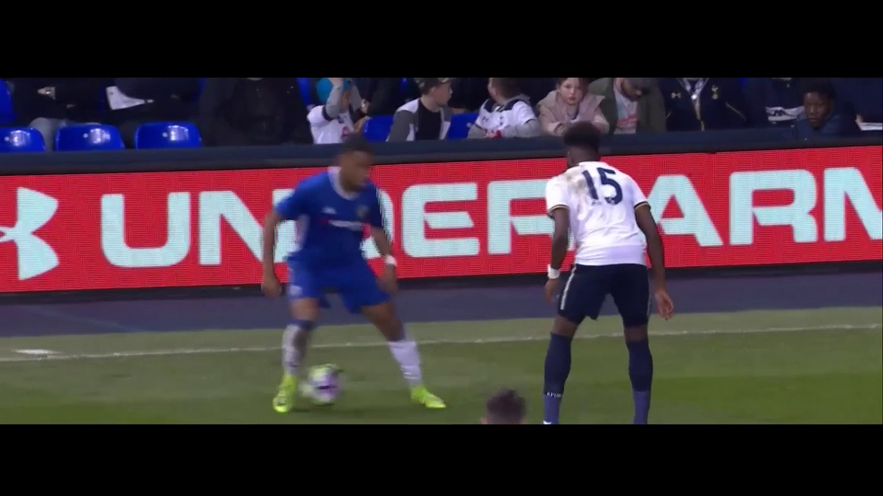 Juan Castillo - Chelsea vs Tottenham FA Youth Cup 2016-17 - YouTube