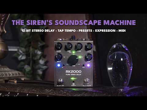 Keeley RK2000 Funk Siren Delay Demo