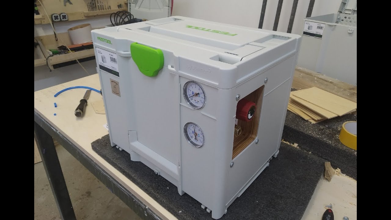 syspressor kompresor w systainerze, air compressor, version 2 - YouTube