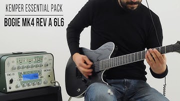 Kemper Profiles | Mesa Boogie Mark IV Rev A 6L6 | Essential Pack (Playthrough)