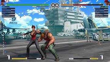 KoF XIV: Vice Max Mode BnB 1 Bar (position 1)