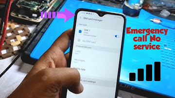 samsung A10s emergency call only/No service solution/ any android No service or emergency call