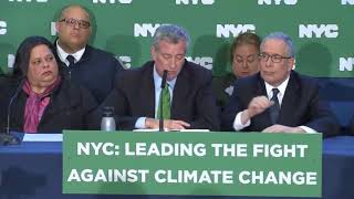 New York Mayor de Blasio Sues Big Oil for Climate Change, Divests City Pensions