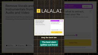 If you're making remixes or edits, you're gonna wanna check out LALAL.AI!