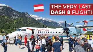 TRIPREPORT | Austrian Airlines' final Dash 8 Q400 flight!