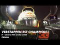 Max verstappen est champion du monde 