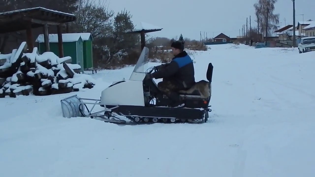 Снегоуборщик на ниву