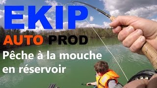 Pêche à la mouche en réservoir