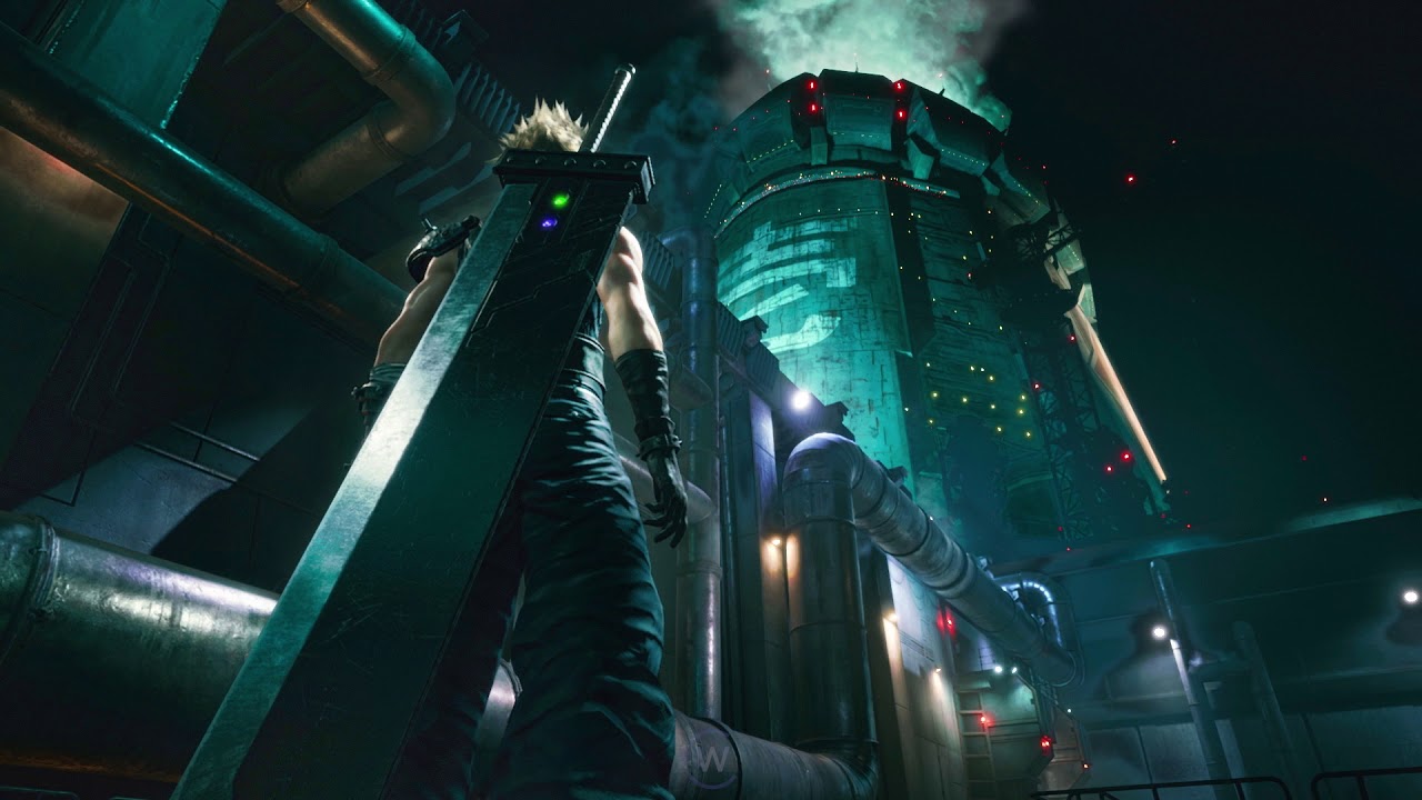 Final Fantasy Vii Remake ファイナルファンタジーvii リメイク Cloud Strife クラウド ストライフ Wallpaper Engine Youtube