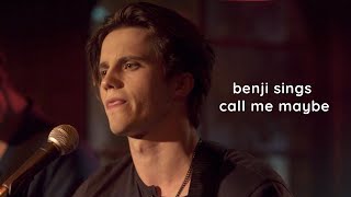 benji sings call me maybe for 20 minutes straight