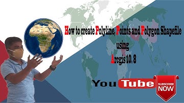 How to create Polyline, Points and Polygon Shapefile using  Arcgis 10. 8