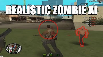 Realistic Zombie AI System (SA-MP) by Weponz