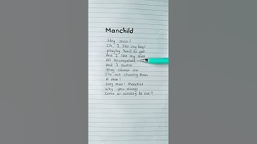 Thumbnail of SABRINA CARPENTER - MANCHILD SONG LYRICS #SABRINACARPENTER#MAMCHILD#SONG#LYRICS#MUSIC#SHORTS