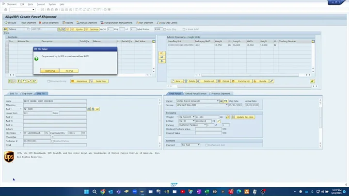 Andres's Example SHIPERP PGI ISSUE