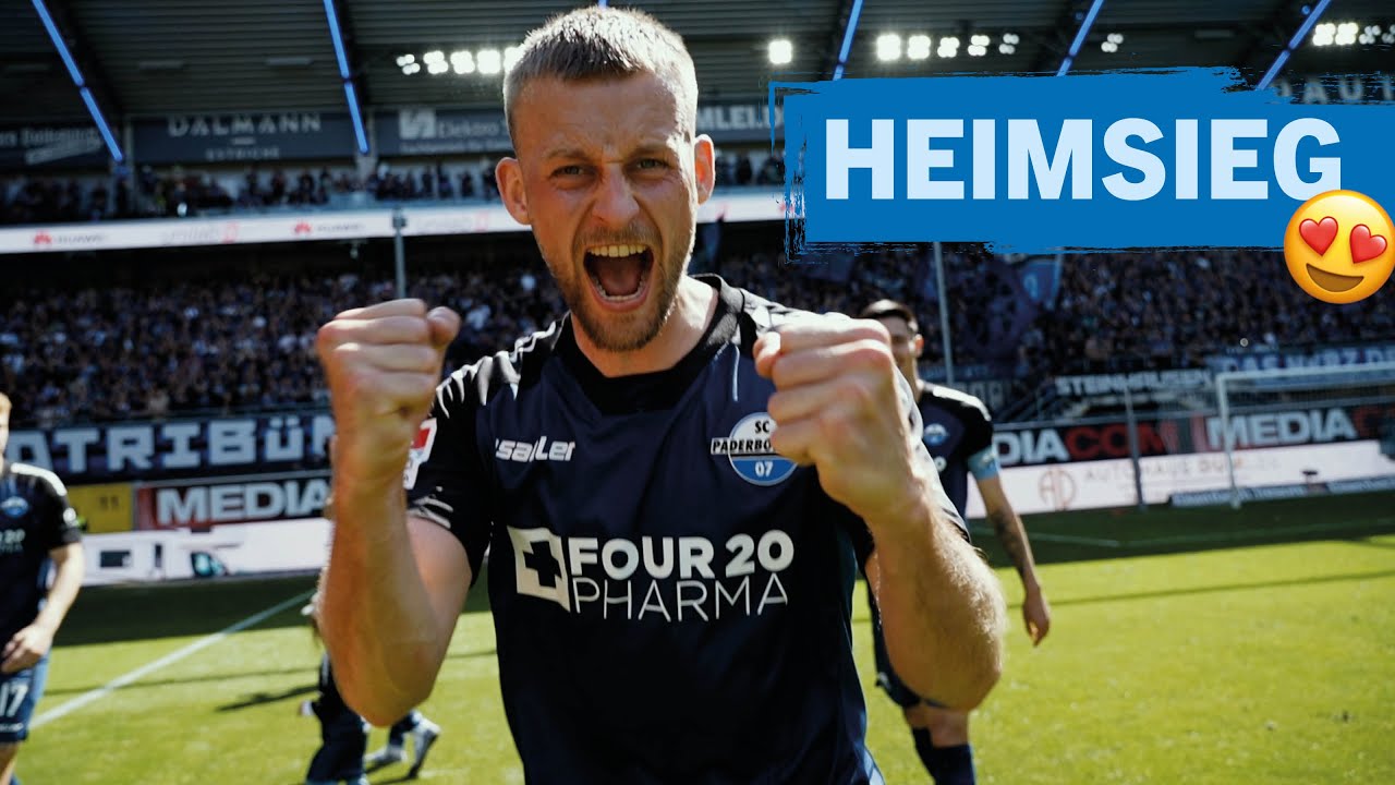 JAAAAA! Die Party nach dem 2:1-Heimsieg gegen Magdeburg!