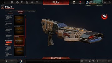 Rocket projectile ION RIPPER - Quake Champions. What do look like.