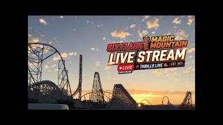 Six Flags Magic mountain Sunset Stream