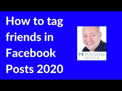 Video: How To Tag Friends In My World