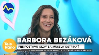 Barbora Bezáková - prvé bábätko aj odchod zo seriálu Dunaj, k vašim službám | Teleráno