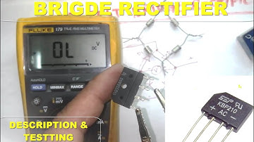 How to Test Bridge Rectifier  Haseeb Electronics