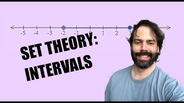 SET THEORY EXPLAINED w/ examples || Part 3: Intervals, the number line, real numbers