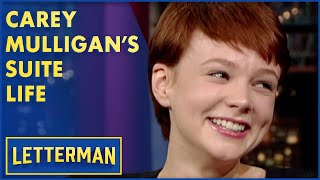 Carey Mulligan Reveals Her Childhood Hotel Adventures | Letterman