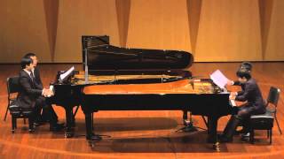 Debussy - Clair de Lune for two pianos (arr Henri Dutilleux)